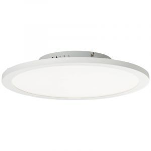 Plafoniera bianca moderna, Bonny, 24W, colore regolabile LED, con telecomando