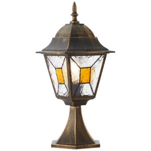 Lampada da esterno color ruggine classica, Levinus, IP44
