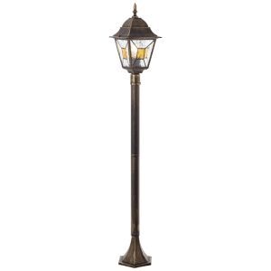 Lampada da esterno color ruggine classica, Levinus, IP44
