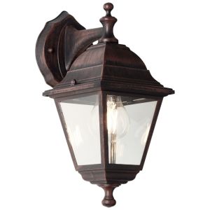 Lampada da esterno color ruggine classica, Kalle, IP44
