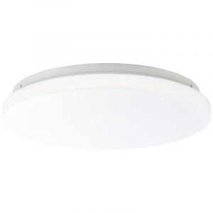 Plafoniera bianca in plastica, Julie, 18W, 4000K LED