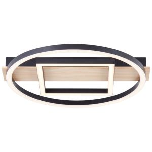 Plafoniera marrone design, Konrad, 20W, 3000K LED