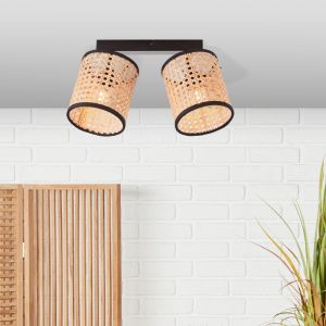 Faretto da soffitto beige rustico, Emmelie