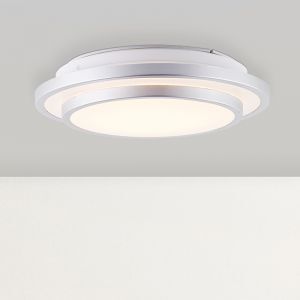 Plafoniera cromata moderna, Richie, 12W, 3000K LED