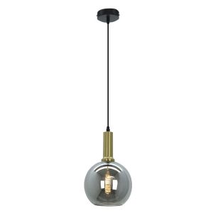 Lampada a sospensione grigia design, Giada