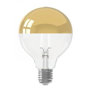 Lampadina LED per specchietto retrovisore Calex E27 dimmerabile G95, 4w, 1800K