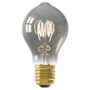 Calex lampadina a filamento LED E27 regolabile grigio, 4W, 1800K