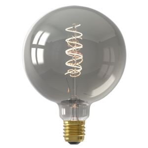 Calex lampadina a filamento LED E27 regolabile grigio, 4W, 1800K