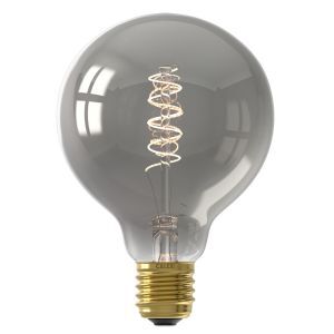 Calex lampadina a filamento LED E27 regolabile grigio, 4W, 1800K