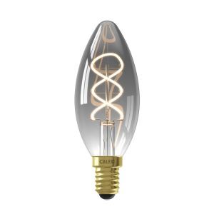 Calex lampadina a candela LED E14 regolabile 4W, 1800K