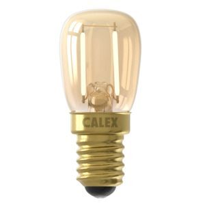 Calex lampadina per frigorifero E14 ambra, 2,7W, 2100K