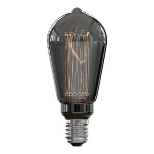 Calex lampadina Edison LED E27 regolabile grigio, 3,5W, 2000K