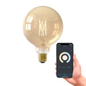 Calex lampadina LED smart E27 ambra, 7W, 1800-3000K
