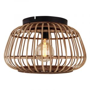 Plafoniera marrone rustica, Cherine