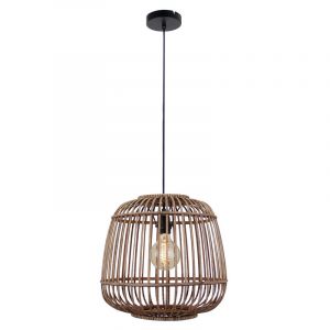 Lampada a sospensione marrone rustica, Cherine