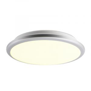 Plafoniera argenta in plastica, Joachim, 24W, 3000K LED