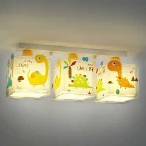 Faretto da soffitto per bambini multicolore in plastica, Dino
