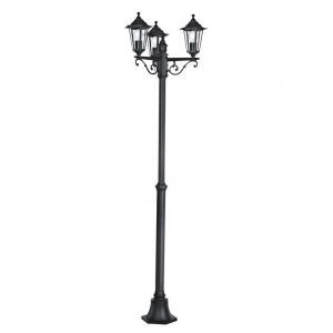 Lampada da esterno nera in alluminio, Alieke, IP44