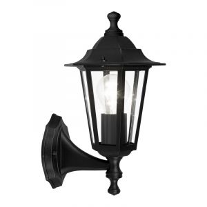 Lampada da esterno nera in alluminio, Alieke, IP44