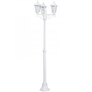 Lampada da esterno bianca in alluminio, Alieke, IP44