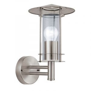 Lampada da esterno argenta in acciaio inossidabile, Arabella, IP44