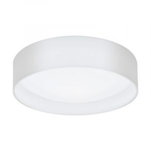 Plafoniera bianca in tessuto, Abano, 12W, 3000K LED