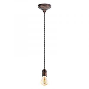 Lampada a sospensione in rame metallo, Christel