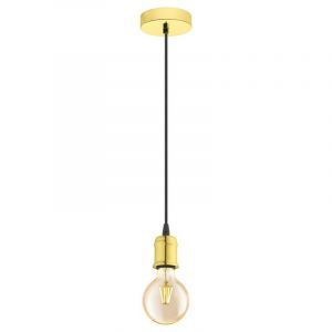Lampada a sospensione in ottone metallo, Christel