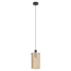 Lampada a sospensione ambrata in vetro, Ritesh