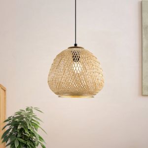 Lampada a sospensione in legno, Nicole