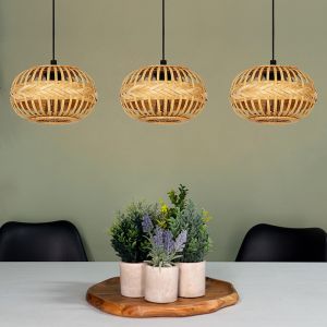 Lampada a sospensione marrone metallo, Firenze