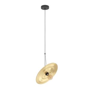 Lampada a sospensione in ottone in acciaio, Jesmer
