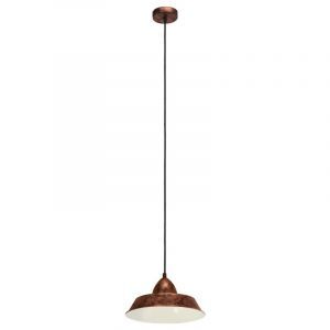 Lampada a sospensione in rame metallo, Acuto