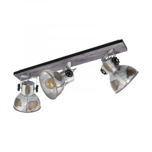 Faretto da soffitto in legno marrone, Angelina