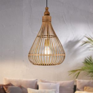 Lampada a sospensione legno rustica, Firenze