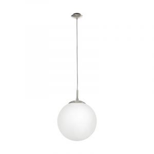 Lampada a sospensione in nichel in vetro, Dave