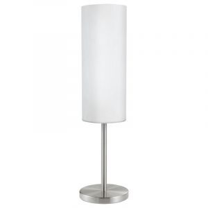 Lampada da tavolo in nichel in vetro, Ciuda, con interruttore