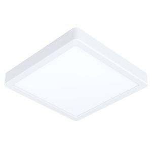 Plafoniera smart bianca in plastica, Geraldo, 16,5W, bianco regolabile tra caldo e freddo LED, IP44