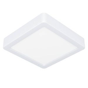 Plafoniera bianca in plastica, Geraldo, 11W, 3000K LED