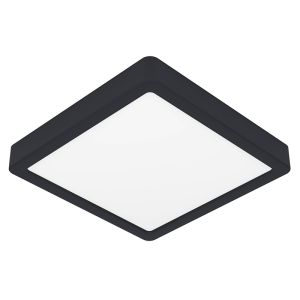 Lampada da soffitto da bagno bianca in plastica, Geraldo, 17W, 3000K LED, IP44