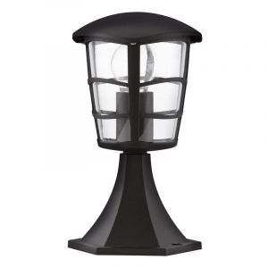 Lampada da esterno nera in plastica, Inas, IP44