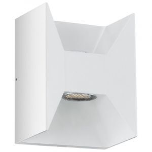 Lampada da esterno bianca in alluminio, Jeslynn, 3W, 3000K LED, IP44