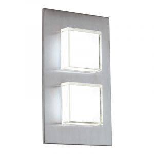 Lampada da esterno argenta in acciaio inossidabile, Jorien, 3W, 3000K LED, IP44