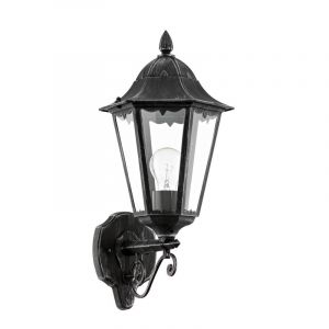 Lampada da esterno nera in alluminio, Leanna, IP44