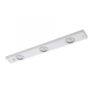 Lampada da soffitto bianca metallo, Jary, 2W, 3000K LED, con interruttore