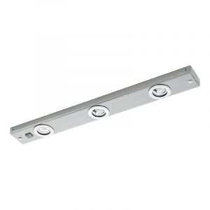 Lampada da soffitto in nichel metallo, Jary, 2W, 3000K LED, con interruttore