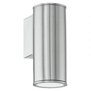 Lampada da esterno argenta in acciaio inossidabile, Marlies, IP44