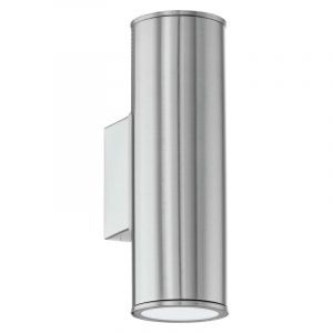 Lampada da esterno argenta in acciaio inossidabile, Marlies, IP44