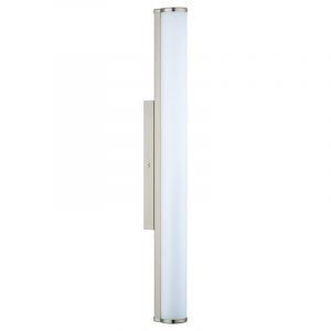 Lampada per specchio in nichel in vetro, Jersey, 16W, 4000K LED, IP44