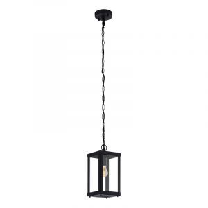 Lampada da esterno nera in acciaio, Alihan, IP44